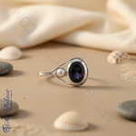 Load image into Gallery viewer, 925 Silver Black Gemstone Pendant for Women | Elegant Jewelry