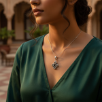 将图像加载到图库查看器中, 925 Silver Gemstone Pendant for Women | Daily Wear Jewelry