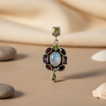 将图像加载到图库查看器中, 925 Silver Gemstone Pendant Necklace for Women | Gift Jewelry
