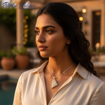 Load image into Gallery viewer, 925 Silver Druzy Quartz Pendant Necklace | Raw Crystal Jewelry