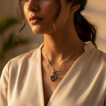 Load image into Gallery viewer, 925 Silver Amethyst Pendant for Women | Gemstone Jewelry