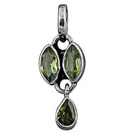 Load image into Gallery viewer, 925 Silver Peridot Pendant for Women | Green Gemstone Jewelry