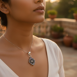 Load image into Gallery viewer, 925 Silver Amethyst Pendant for Women | Gemstone Jewelry