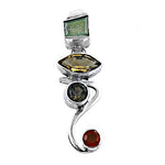 Load image into Gallery viewer, 925 Silver Gemstone Pendant for Women | Statement Jewelry