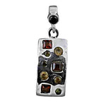 将图像加载到图库查看器中, 925 Silver Gemstone Pendant for Women | Modern Jewelry Gift