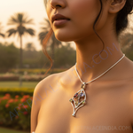 Load image into Gallery viewer, 925 Sterling Silver Gemstone Pendant for Women | Fashion Jewelry