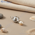 Load image into Gallery viewer, Collar con colgante de perla en plata 925 para mujer | Joyería elegante