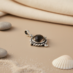 Load image into Gallery viewer, 925 Silver Black Onyx Pendant for Women | Gemstone Jewelry