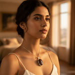 Load image into Gallery viewer, 925 Silver Bloodstone Pendant for Women | Gemstone Jewelry