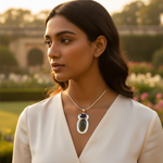 Load image into Gallery viewer, 925 Silver Amethyst & Gemstone Pendant for Women | Art Palace