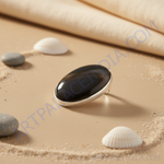 Load image into Gallery viewer, Anillo de ónix de plata para mujer | Regalo de joyería con piedras preciosas