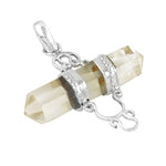Load image into Gallery viewer, 925 Silver Quartz Crystal Pendant | Gemstone Jewelry for Women
