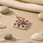 Load image into Gallery viewer, 925 Silver Red Gemstone Pendant for Women | Elegant Jewelry