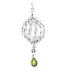 Load image into Gallery viewer, 925 Silver Peridot Pendant for Women | Gemstone Jewelry