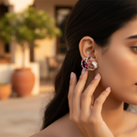 Load image into Gallery viewer, Silver Ruby Ring for Women | Gemstone Ring | Gift