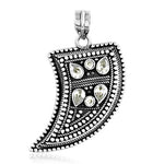 Load image into Gallery viewer, 925 Silver Teardrop Pendant with CZ Stones | Women's Jewelry