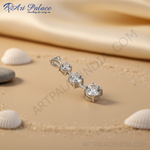 Load image into Gallery viewer, 925 Silver Cubic Zirconia Pendant Necklace for Women