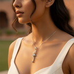 将图像加载到图库查看器中, 925 Silver Pendant with Stone | Women's Daily Wear Jewelry