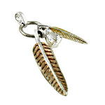 Load image into Gallery viewer, 925 Silver Feather Pendant Necklace for Women | Gift Jewelry