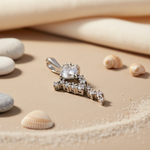 将图像加载到图库查看器中, 925 Silver Cubic Zirconia Pendant for Women | Fashion Jewelry