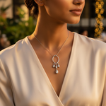 将图像加载到图库查看器中, 925 Silver Marquise Dangle Pendant | Women's Jewelry Gift