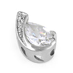 将图像加载到图库查看器中, 925 Silver Pear Cut CZ Pendant for Women | Fashion Jewelry