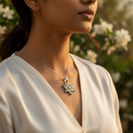 将图像加载到图库查看器中, 925 Silver Gemstone Star Pendant for Women | Fine Jewelry