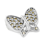 Load image into Gallery viewer, 925 Silver Butterfly Pendant with Yellow CZ Stones | For Women