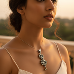 Load image into Gallery viewer, 925 Silver Aquamarine Pendant for Women | Gemstone Jewelry