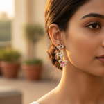 Load image into Gallery viewer, 925 Silver Butterfly Pendant Necklace | Pink Stone Jewelry