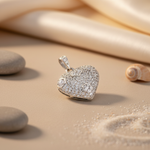 将图像加载到图库查看器中, 925 Silver Cubic Zirconia Heart Pendant for Women | Gift Jewelry