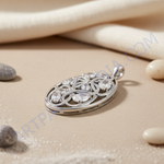 Load image into Gallery viewer, 925 Silver White Gemstone Pendant for Women | Elegant Jewelry