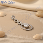 Load image into Gallery viewer, Colgante de plata con circonita cúbica para mujer | Joyería de moda