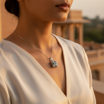 将图像加载到图库查看器中, 925 Silver Cubic Zirconia Pendant for Women | Daily Wear Gift