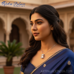 Load image into Gallery viewer, Colgante de piedra lunar de plata para mujer | Regalo de joyería con piedras preciosas