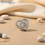 Load image into Gallery viewer, 925 Silver Diamond Heart Pendant for Women | Gift Jewelry