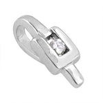 将图像加载到图库查看器中, 925 Silver Cubic Zirconia Clasp Pendant for Women | Fine Jewelry