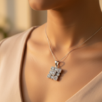 Load image into Gallery viewer, 925 Silver Cubic Zirconia Pendant for Women | Fashion Jewelry