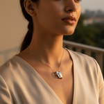 Load image into Gallery viewer, 925 Silver Diamond Pendant for Women | Modern Jewelry Gift