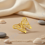 Load image into Gallery viewer, Colgante de mariposa dorada | Joyería para mujer | Regalo para ella