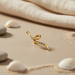 将图像加载到图库查看器中, gold plating Diamond Pendant for Women | Modern Jewelry Gift