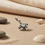 将图像加载到图库查看器中, 925 Silver Flower Pendant with Cubic Zirconia | Women's Jewelry