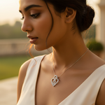将图像加载到图库查看器中, 925 Silver Cubic Zirconia Heart Pendant for Women | Gift Jewelry