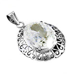 Load image into Gallery viewer, 925 Silver Cubic Zirconia Pendant for Women | Daily Wear Jewelry