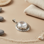 Load image into Gallery viewer, 925 Silver Cubic Zirconia Pendant for Women | Daily Wear Jewelry