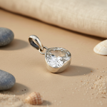 Load image into Gallery viewer, Collar con colgante de circonita cúbica de plata 925 para mujer