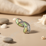 Load image into Gallery viewer, Colgante de ópalo de plata para mujer | Joyería de moda