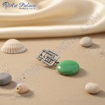 Load image into Gallery viewer, Colgante geométrico de plata con piedra verde | Joyería de moda para mujer