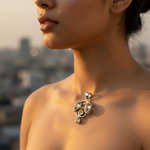 Load image into Gallery viewer, 925 Silver Citrine Pendant | Yellow Gemstone Jewelry for Women