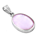 将图像加载到图库查看器中, 925 Silver Pink Mother of Pearl Pendant for Women